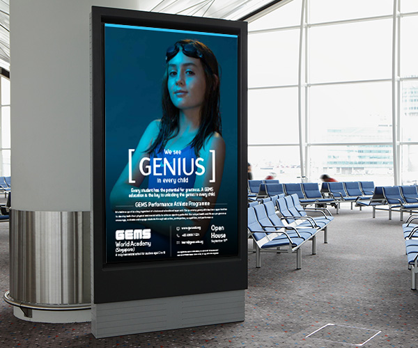 Metaphors Gems World Academy Singapore Advertising